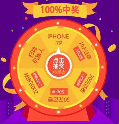 狂送萬(wàn)元現(xiàn)金紅包 財(cái)貓網(wǎng)快樂(lè)理財(cái)季開(kāi)出首個(gè)iPhone 7 Plus
