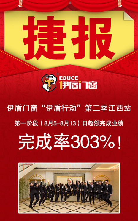 9天增長(zhǎng)303%！門窗廠家伊盾門窗實(shí)地幫扶再創(chuàng)行業(yè)新高！
