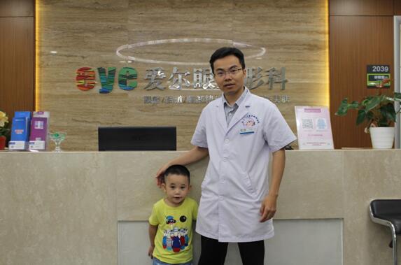 成都東區(qū)愛爾鼻內窺鏡手術治愈兩歲淚囊炎患兒