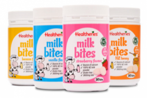 賀壽利（Healtheries） 牛奶咬咬片：呵護(hù)每個(gè)寶寶的成長(zhǎng)
