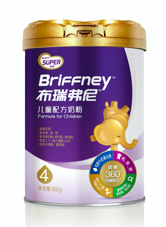 優(yōu)博布瑞弗尼兒童配方奶粉 孩子健康成長(zhǎng)的好伙伴
