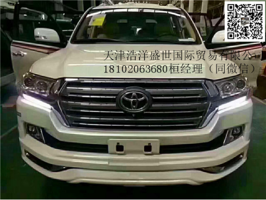 2017款豐田酷路澤4000中東版大燈清洗車型介紹