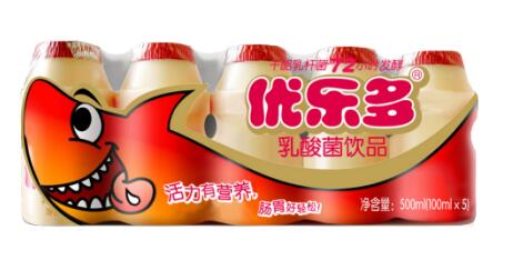 保護(hù)年輕的腸胃，從每天一瓶?jī)?yōu)樂(lè)多做起