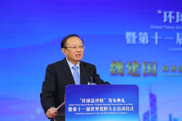 中國(guó)國(guó)際經(jīng)濟(jì)交流中心副理事長(zhǎng)兼秘書長(zhǎng)魏建國(guó)